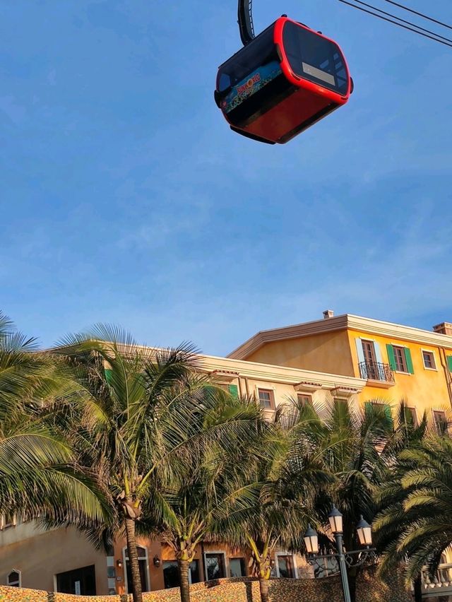 令人驚嘆的空中之旅#跨海纜車（Hon Thom ）-越南堅江省