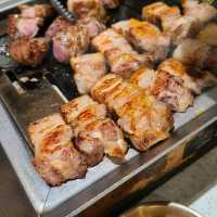 제주도 중문 흑돼지 맛집)초풍 - 서귀포 중문관광단지 흑돼지 근고기 전문점 / 제주 환승연애 맛집