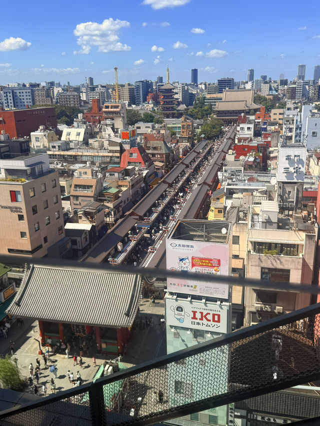 東京|換個角度看淺草寺 免費觀景台不看可惜 東京|換個角度看淺草寺 免費觀景台不看可惜