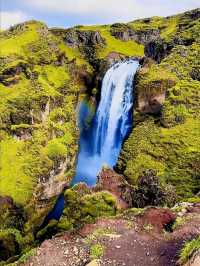 “Beyond the Curtain of Skógafoss”