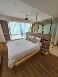 360° City Views & Chic Minimalist Vibes at Mixiyue Scenic Hotel in Chongqing 💫