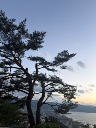 [Nagano, Suwa] The sunset was absolutely breathtaking. Introducing a spectacular scenic spot.