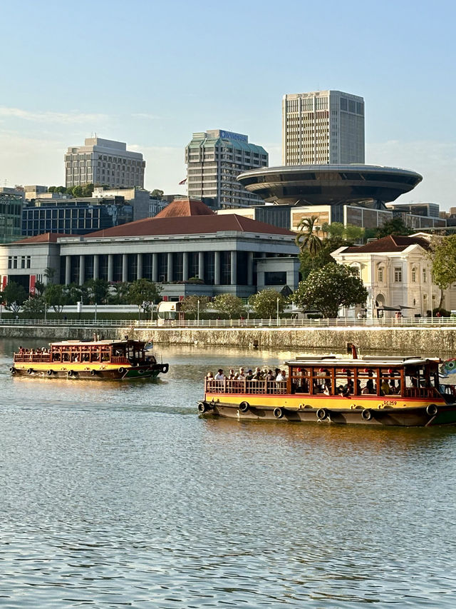 One Sunset, One River, One Cold Beer , One Perfect Singapore Evening