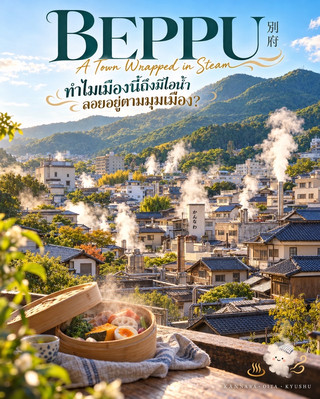 ♨️ BEPPU — ทำไมเมืองนี้ถึงมีไอน้ำลอยอยู่ตามมุมเมือง? 🇯🇵☁️