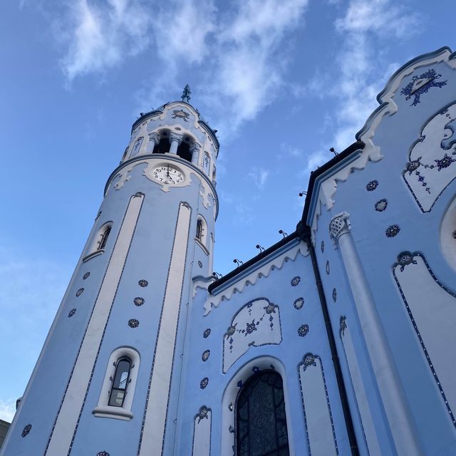 🇸🇰 The beautiful Blue Church ⛪️