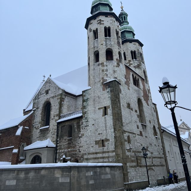 Beauty of Krakow in winter