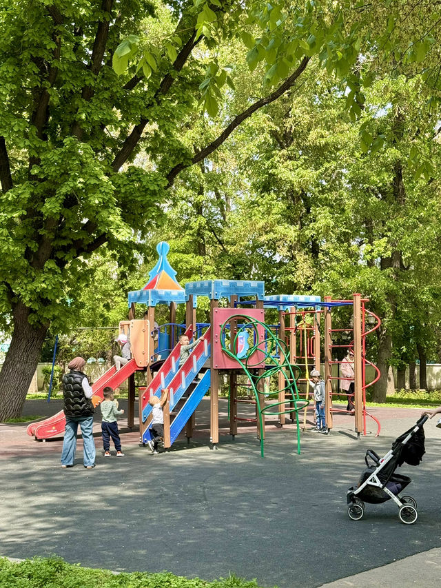 Spring Vibes at Baytursynov Park, Almaty