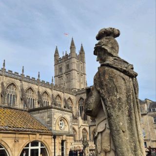 Roman history in beautiful English city: Bath.