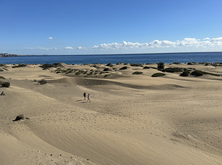 🏜️ Maspalomas Dunes: Gran Canaria’s Golden Desert by the Sea 🌴✨