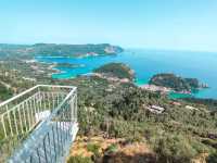 Corfu's Pretty Bella Vista Viewpoint