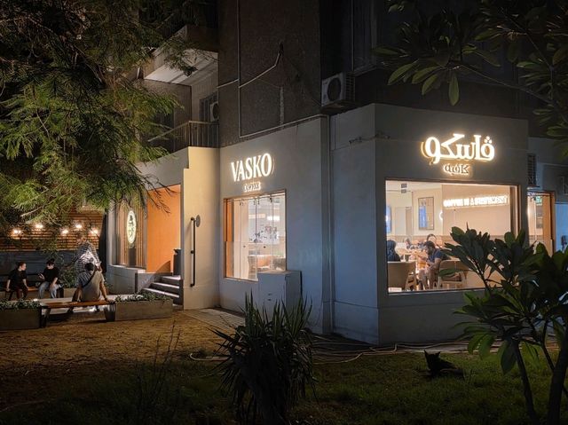 🇪🇬[카이로]마아디의 감성 카페, Vasko — 이집트 속 작은 유럽