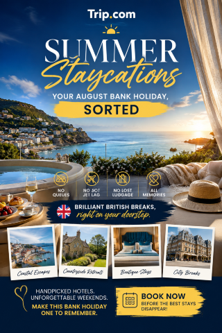 ☀️FLASH SALE ALERT: Up to 20% off on UK Staycations: Your August Bank Holiday, sorted. LINK Below: