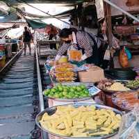 The famous Maeklong Railway Market 