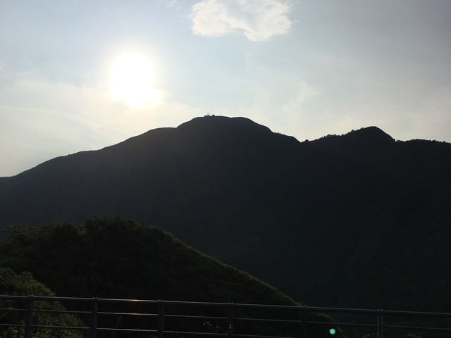 俯瞰陰陽海和雞籠山的壯麗景色