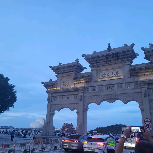 珠海情侶路上美麗外島