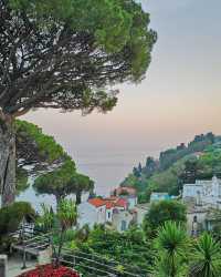 Captivating Panorama from Villa Ravello: Embrace the Beauty of Amalfi Coast, Italy 🌅🏰🇮🇹