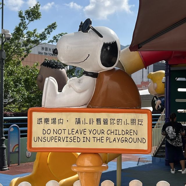 打卡香港史努比開心世界