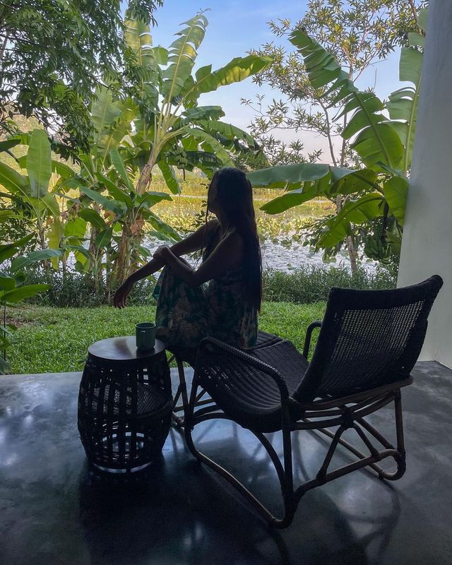 Dreaming of our stay in Aravinda Resort in Ninh Binh where nature meets luxury 🍃