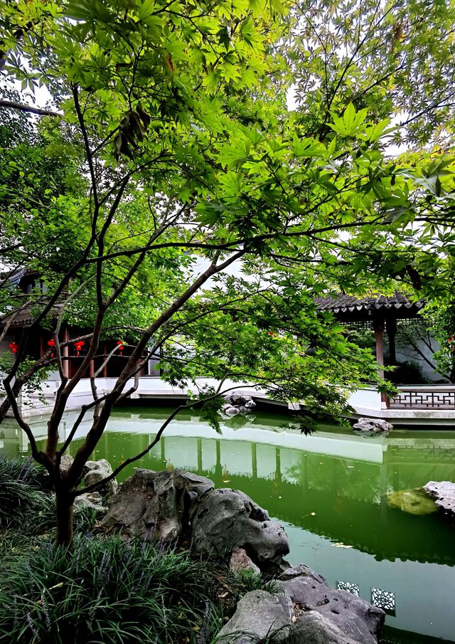 上海最古老的園林——秋霞圃
