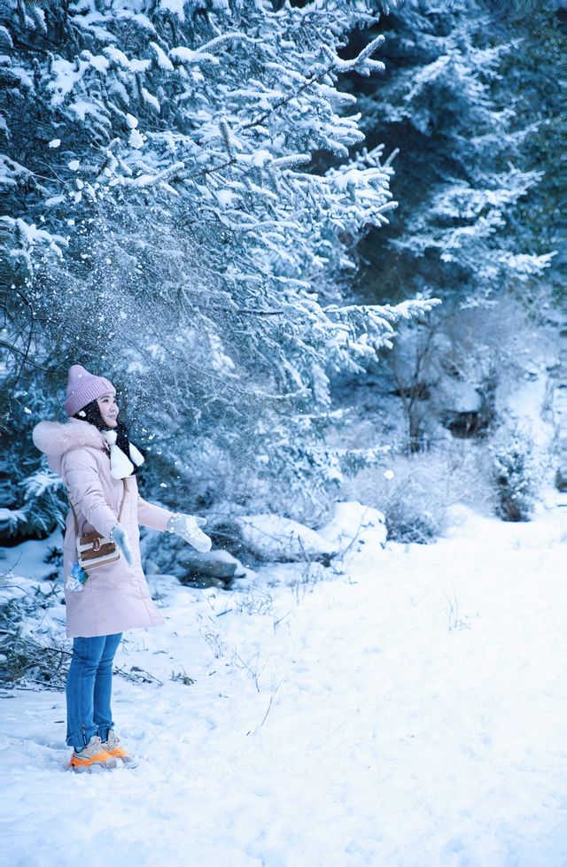 川西厄爾納溝‖南方小土豆的冰雪童話世界