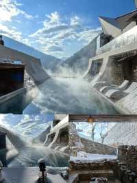 在雪山冰瀑下泡溫泉——RGB雅拉野奢溫泉名宿