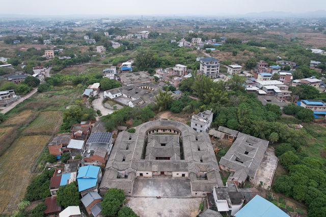 廣東興寧雞公橋村龍安圍