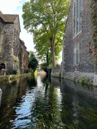 Canterbury is a small town in UK 🇬🇧 check out the nature 🩷