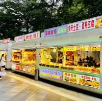 逛逛深圳壹方天地夜市一條街