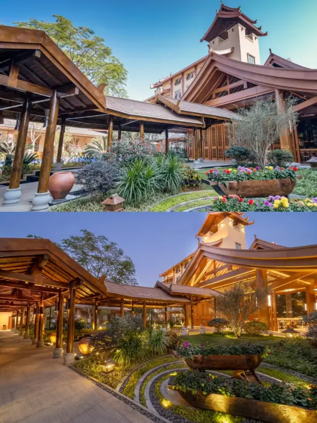 芒市!!傣族古鎮!!平價泳池酒店鎖定這家。