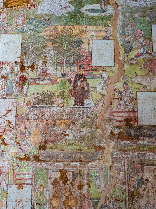 壁畫界的清明上河圖｜晉城開化寺。