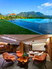 超大泳池張家界棲漫民宿的奇妙之旅。