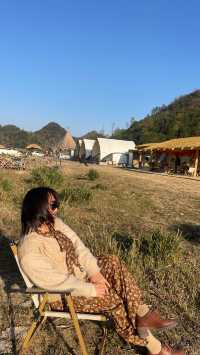 祁東風景獨特特色露營地。