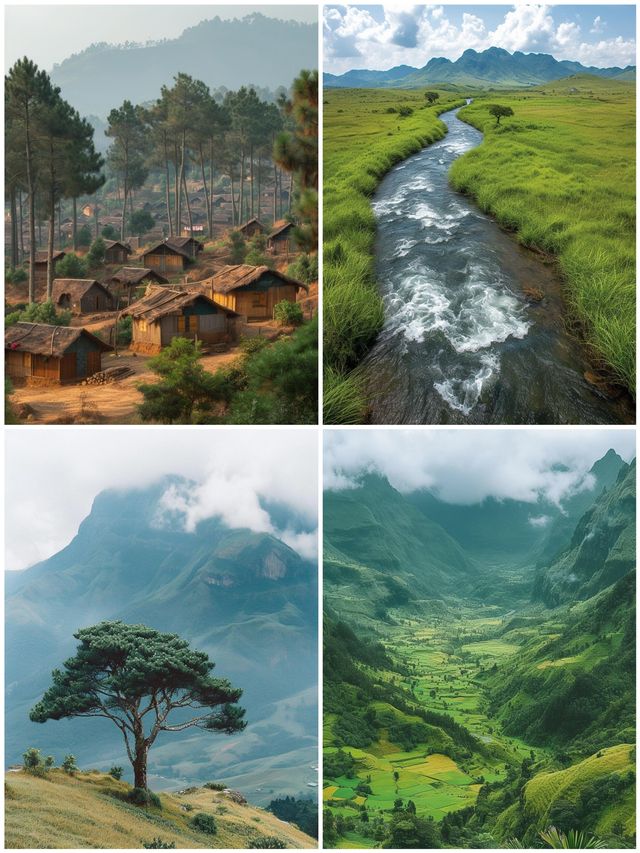 霍爾斯山谷：自然雕琢的夢幻綠洲