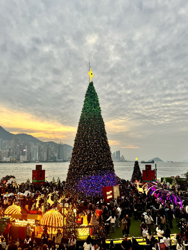 🇭🇰快閃香港耶誕🎄主題打卡03｜氛圍感爆棚·西九龍濱海耶誕小鎮
