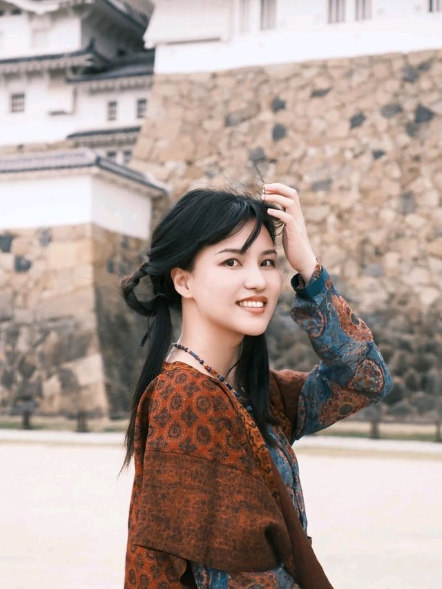 Himeji Castle in Japan is Lovely Place in Osaka❤️🤎