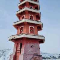 Hiking to a mountain in Altay city (west)