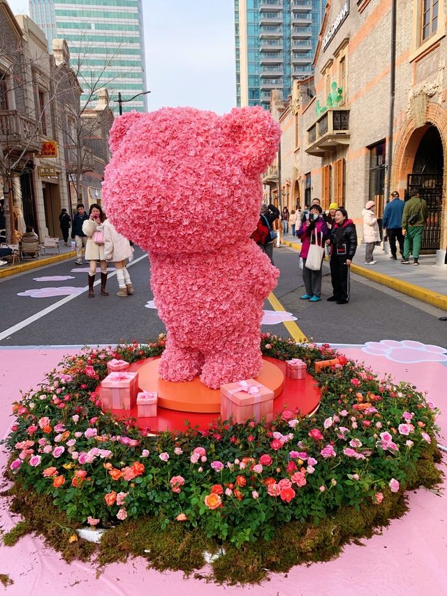 尋愛張園，張園玫瑰花小熊限時返場