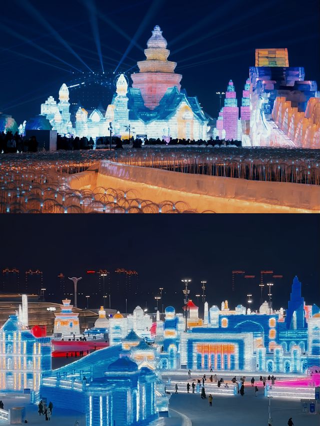 哈爾濱冰雪大世界，開啟冰雪奇幻之旅！