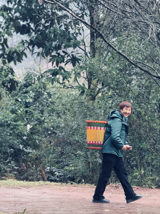 在貴州大山裏徒步 身臨其境的愜意