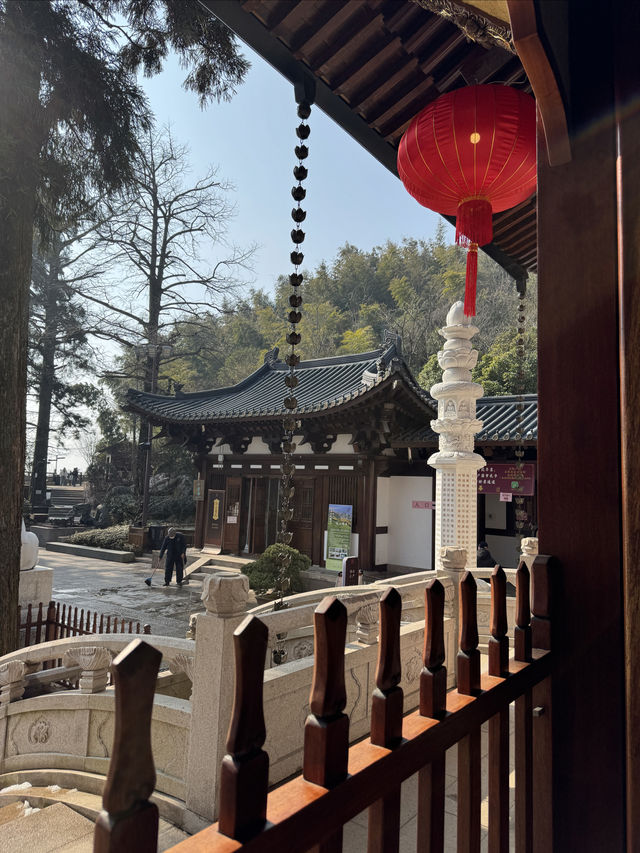 大雪後遊徑山寺