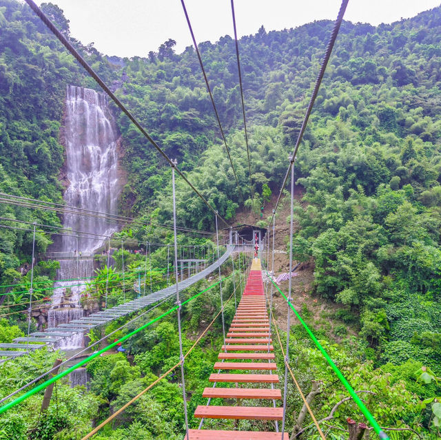 不敢相信這真的是清遠！！廣版九寨溝💚