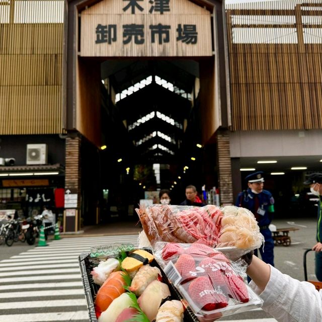 大阪必去！在地人才懂的木津市場✅1小時吃遍海鮮天堂