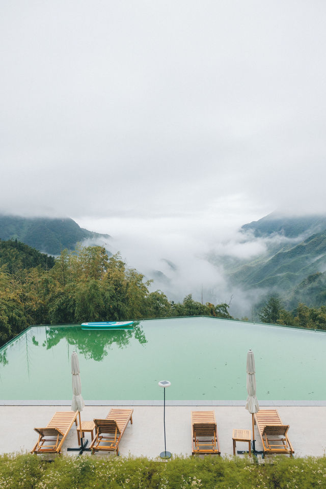 當我住進安吉嘅雲霧之巔~目之所及皆係景色