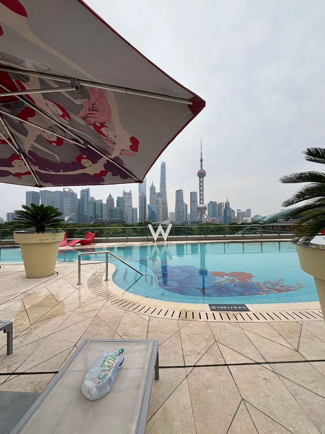 上海📍𝗦𝗵𝗮𝗻𝗴𝗛𝗮𝗶🏊W酒店戶外泳池  