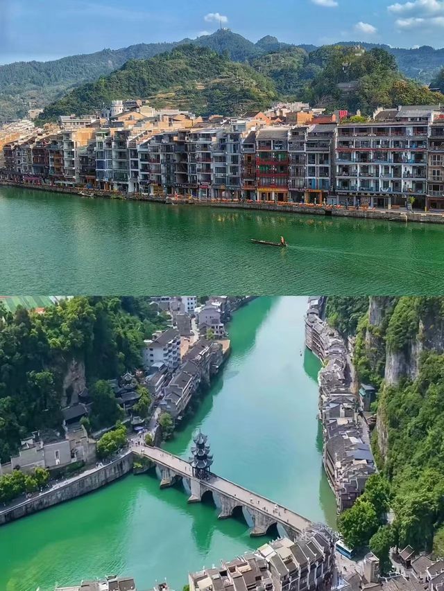 炎夏走進鎮遠，碧波清風藏青涼