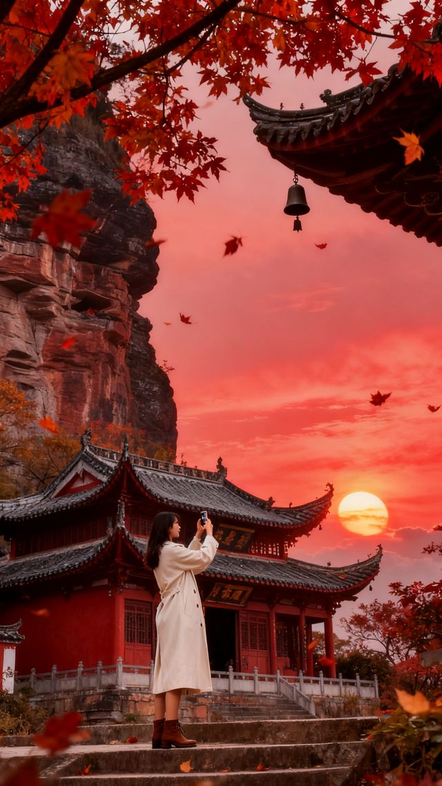 地點：安徽·齊雲山 友情提醒：這不是黃山，是皖南的道教仙山！ 之前一直覺得黃山已經美到頂