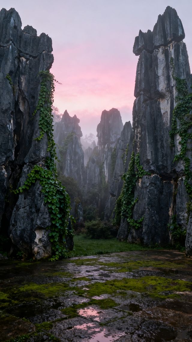 石林，地球的奇幻異星！雲南這個3億年地質奇蹟，憑什麼成為世界