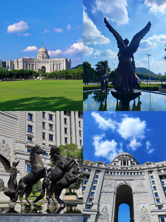 獨特的建築風景與城市新名片/柳州白宮