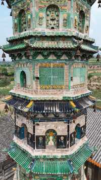 山西陽城陽陵村壽聖寺及琉璃塔