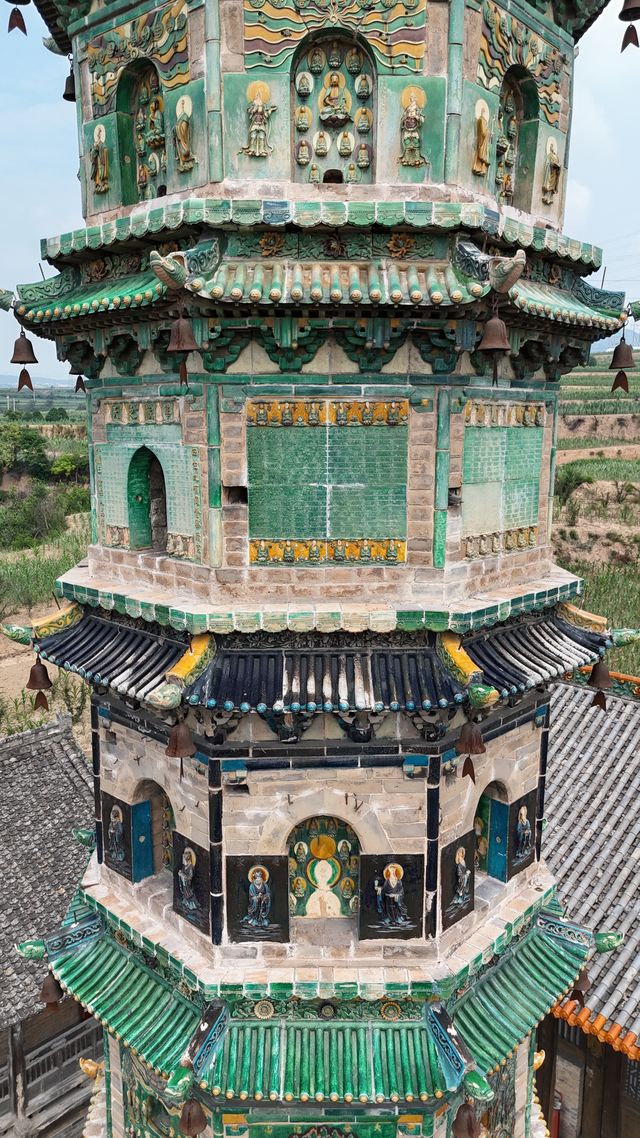 山西陽城陽陵村壽聖寺及琉璃塔